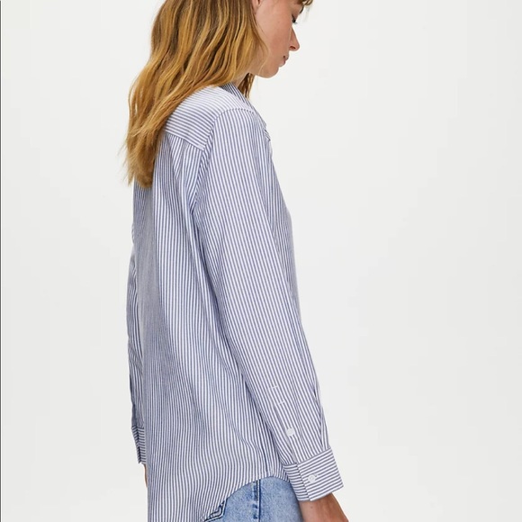 Navy blue and white Montana shirt - Picture 3 of 8